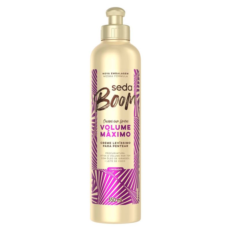 Creme-para-Pentear-Seda-Boom-Volume-Maximo-350ml