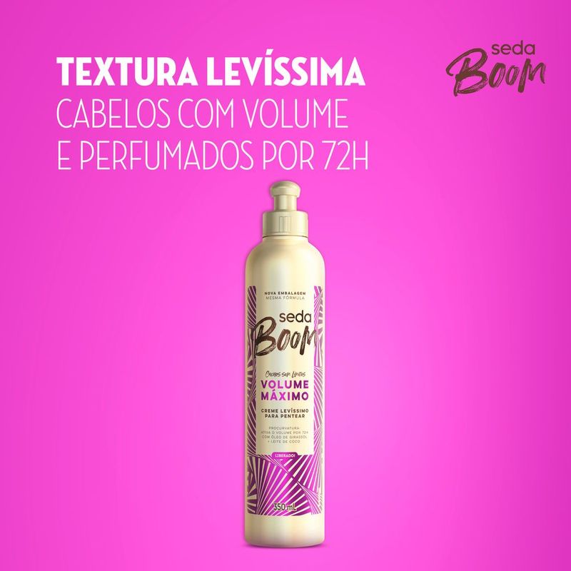 Creme-para-Pentear-Seda-Boom-Volume-Maximo-350ml