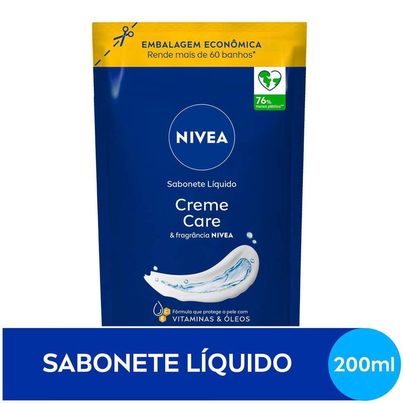 Sabonete-Liquido-Refil-Nivea-Creme-Care-200mL