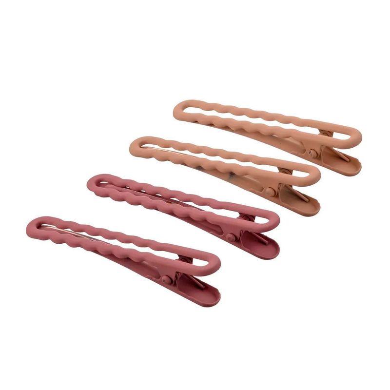 Kit-Presilhas-Wave-Pequena-Nude-Proart-4-Unidades