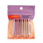 Kit-Presilhas-Wave-Pequena-Nude-Proart-4-Unidades