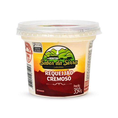 Requeijão Cremoso Sabor da Serra Tradicional 350g