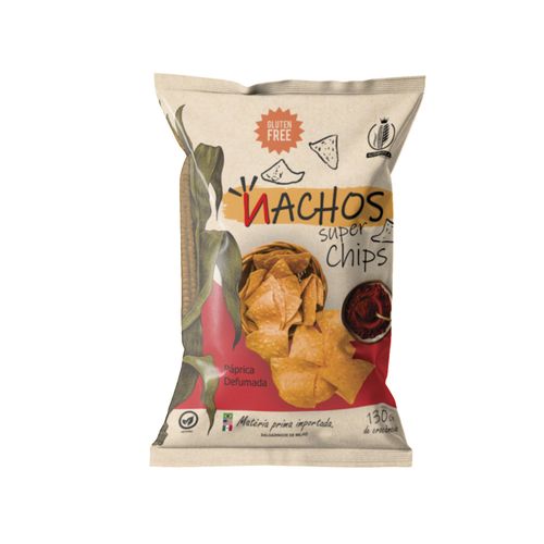 Tortillas Super Nachos Authentica Premium Páprica Defumada130g