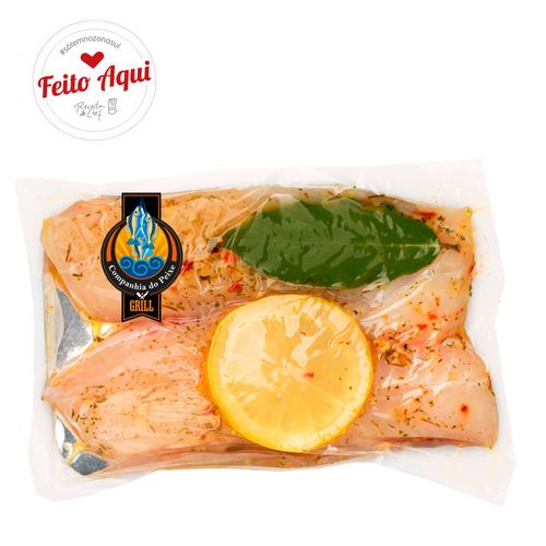 Filé de Tilápia Temperado Cia do Peixe 500g