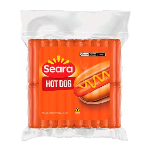 Salsicha Hot Dog Resfriada Seara 3Kg