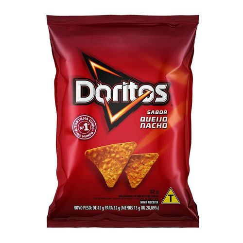 Salgadinho De Milho Doritos Queijo Nacho 32g