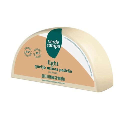 Queijo Minas Padrão Fracionado Light Verde Campo 400g