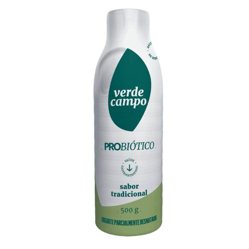 Iogurte Líquido Probiótico Verde Campo Natural 500g