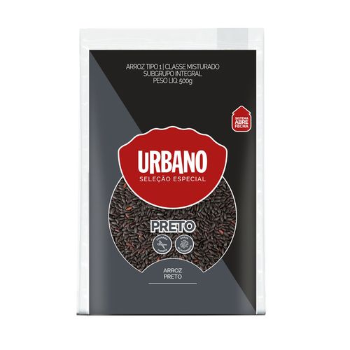 Arroz Preto Urbano 500g
