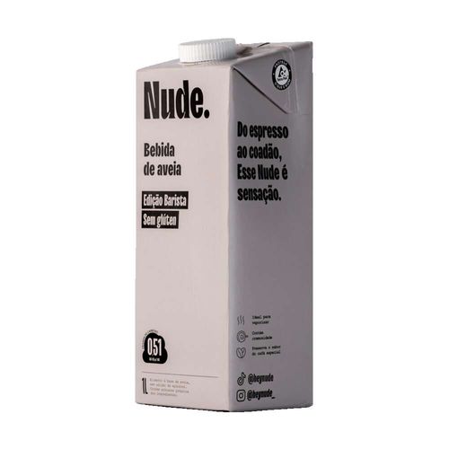 Nude Bebida de Aveia Barista 1L