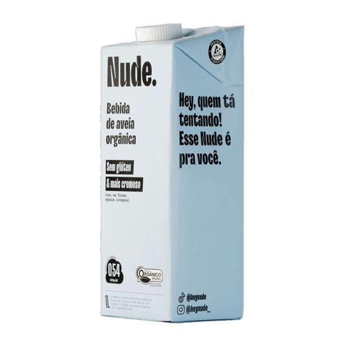 Nude Bebida de Aveia Orgânica Cremoso 1L
