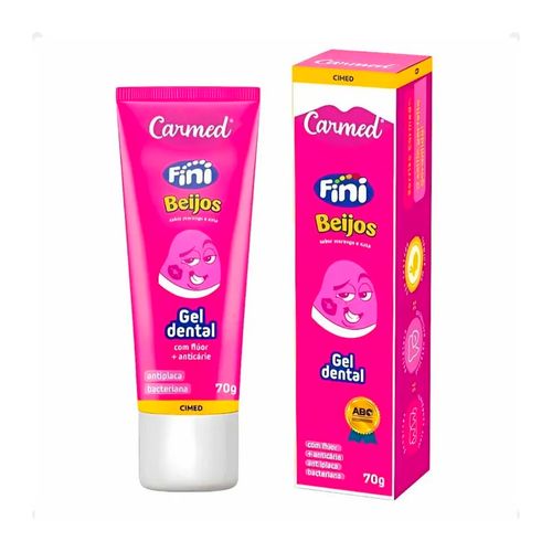 Gel Dental Carmed Fini Beijos 70g