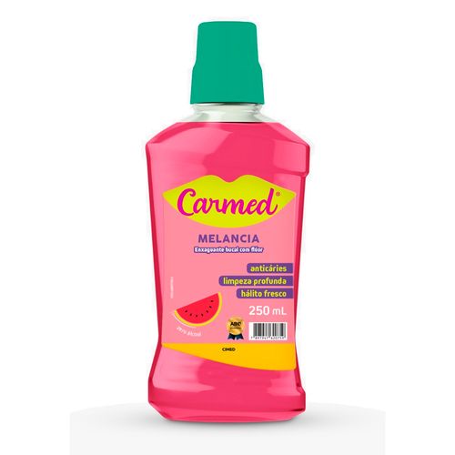 Enxaguatório Bucal Zero Carmed Melancia 250ml