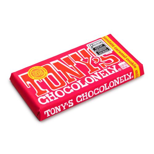 Chocolate Holandês Caramelo e Cookie Tony's 180g