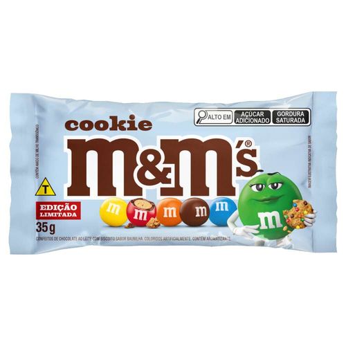 Confeitos M&M Cookies 35g