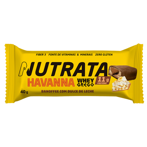 Barra Whey Grego Havanna Banoffee 40g