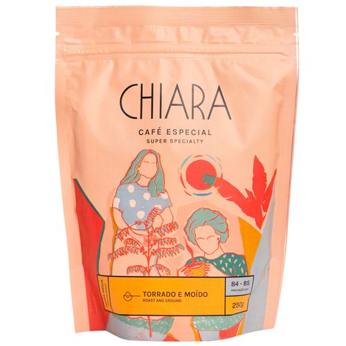 Café Torrado e Moído Chiara Flor 84 Pontos 250g