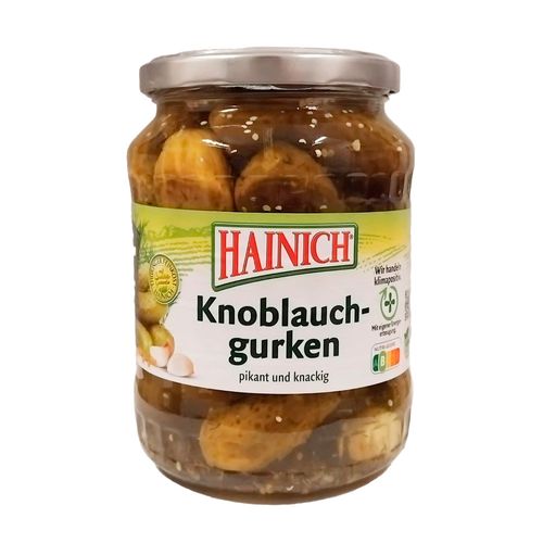 Pepino Alemão com Alho Hainich 720g