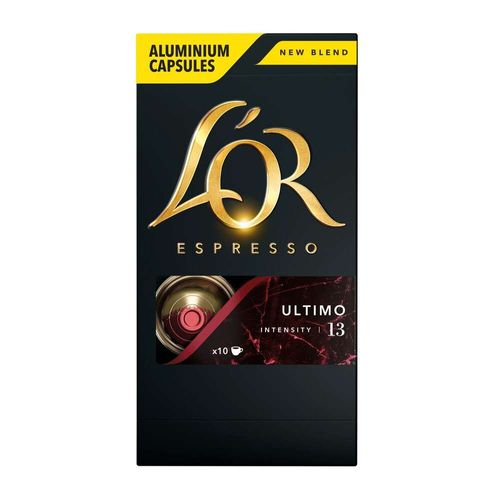 Cápsulas de Café Espresso Ultimo L'Or com 10 Unidades
