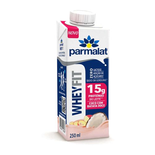 Bebida Proteica Coco com Batata Doce Parmalat Wheyfit 250ml