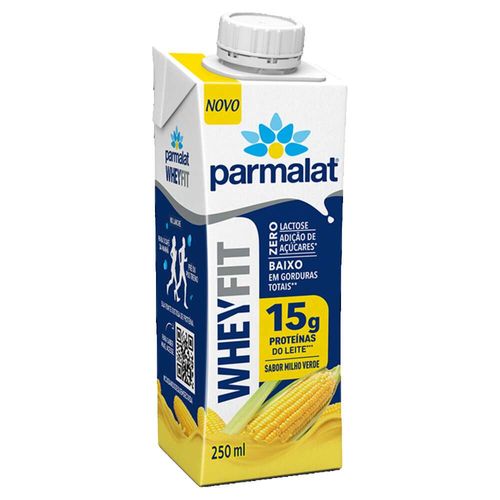 Bebida Proteica Milho Verde Parmalat WheyFit 250ml
