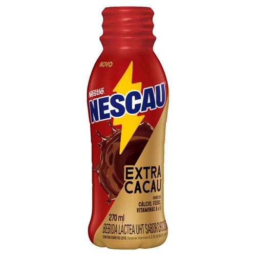 Bebida Nescau Extra Cacau Garrafa 270ml