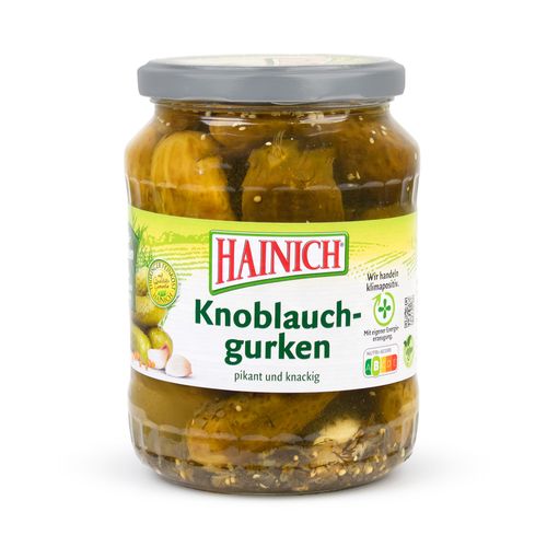 Pepino Alemão com Alho Hainich 720g