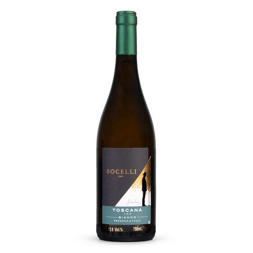 Vinho Branco Italiano Toscana Bocelli IGT 750ml