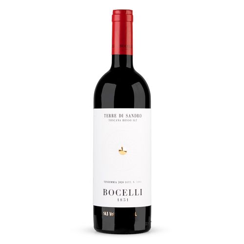 Vinho Tinto Italiano Terre Di Sandro Bocelli 750ml