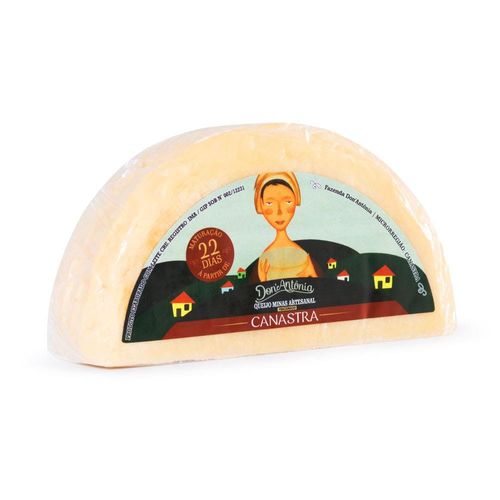 Queijo Minas Artesanal Canastra Don'Antônia 500g