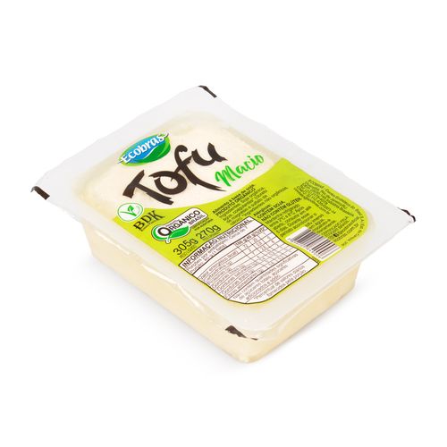 Queijo Tofu Orgânico Vegano Ecobras 270g