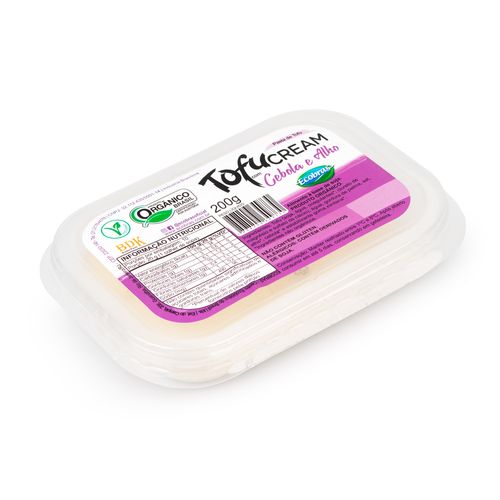 Pasta de Tofu Orgânica Vegana Ecobras Com Cebola e Alho 200g