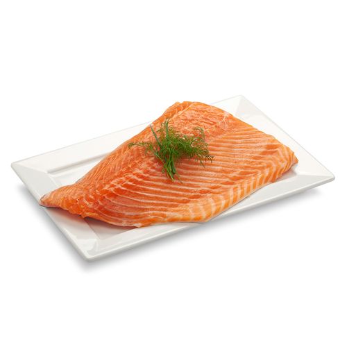 Peixe Salmão Em Filé Sem Pele Cia Do Peixe 600g