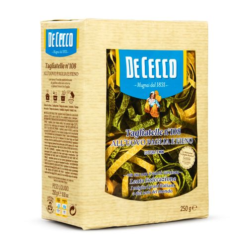 Tagliatelle Italiano Paglia E Fieno De Cecco Nº 108 250g