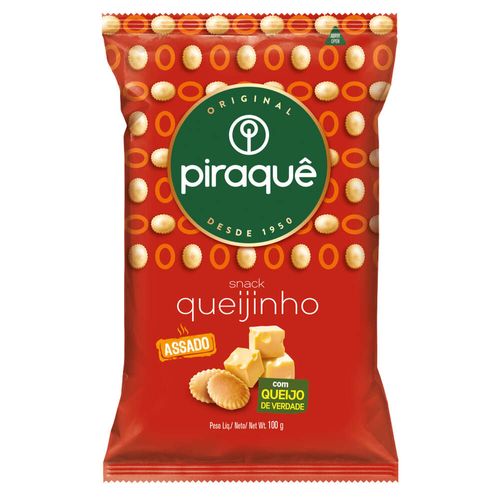Biscoito Piraquê Queijinho Pacote 100g