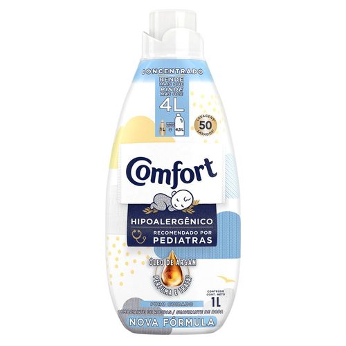 Amaciante Para Roupas Concentrado Comfort Puro Cuidado 1 L