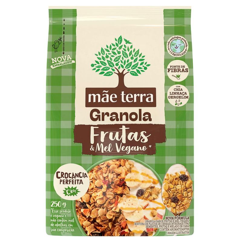 Granola-Sem-Adicao-de-Acucar-Mae-Terra-Frutas-e-Mel-250g