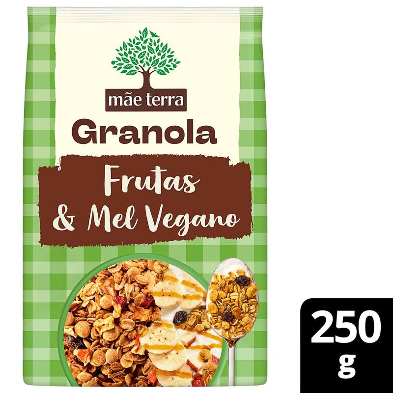 Granola-Sem-Adicao-de-Acucar-Mae-Terra-Frutas-e-Mel-250g