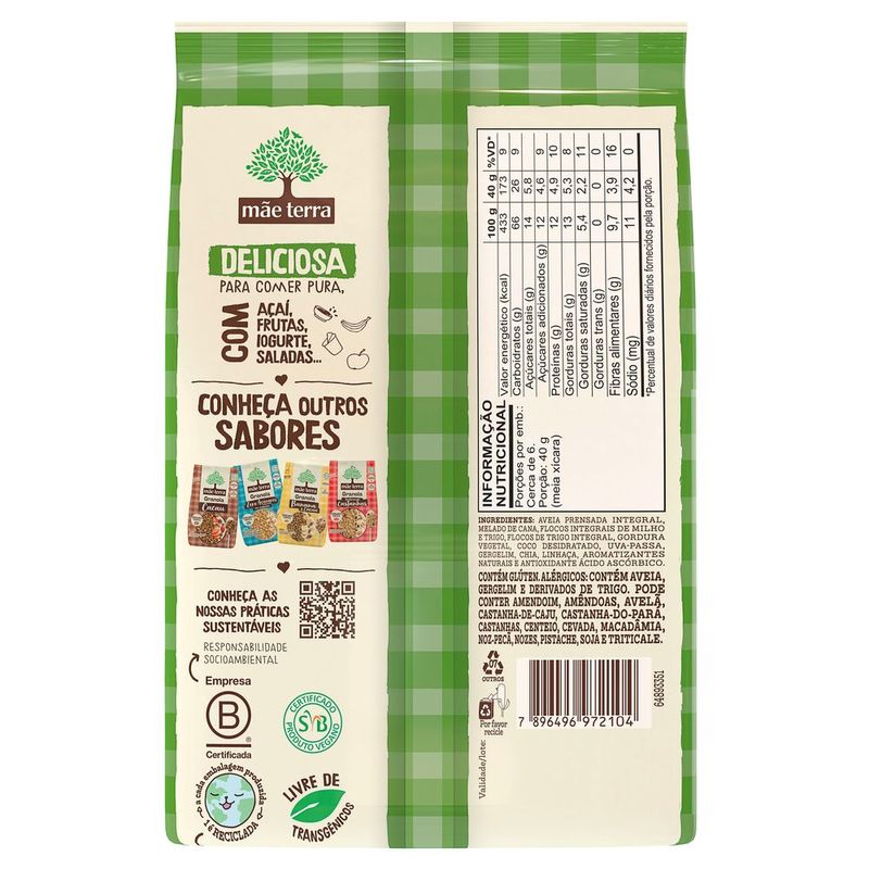 Granola-Sem-Adicao-de-Acucar-Mae-Terra-Frutas-e-Mel-250g