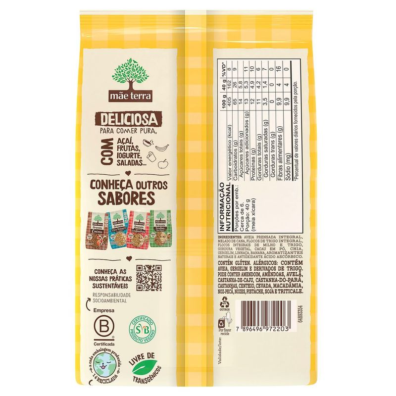 Granola-Mae-Terra-Banana-e-Cacau-250g