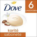 Pack-Sabonete-Barra-Oleo-de-Karite-e-Baunilha-Dove-Delicious-Care-Envoltorio-6-Unidades-90g-Cada-Leve-Mais-Pague-Menos