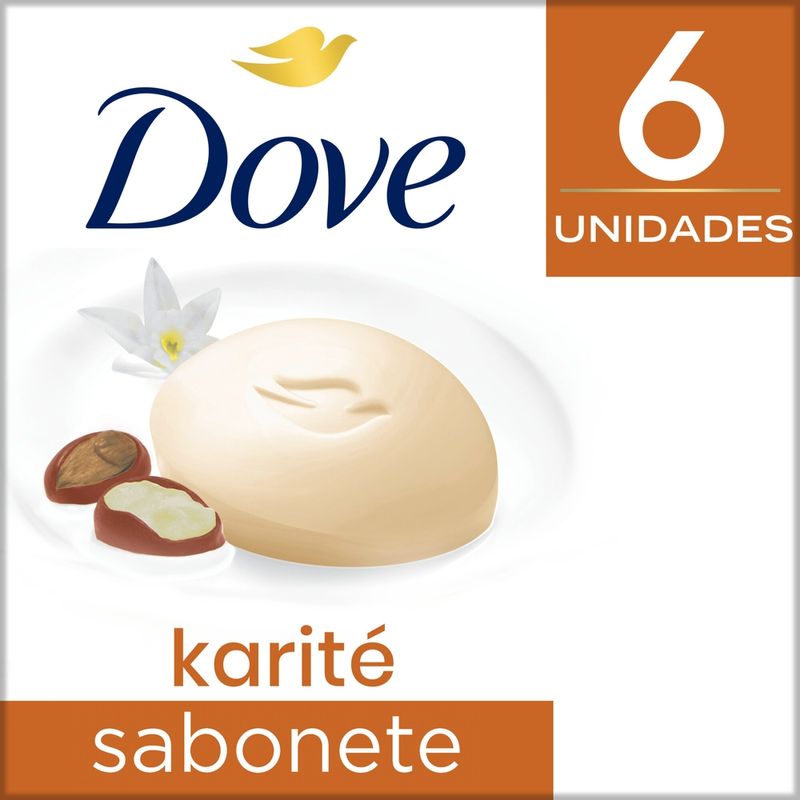 Pack-Sabonete-Barra-Oleo-de-Karite-e-Baunilha-Dove-Delicious-Care-Envoltorio-6-Unidades-90g-Cada-Leve-Mais-Pague-Menos