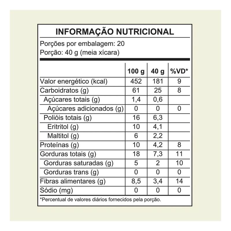Granola-Tradicional-Zero-Acucar-Mae-Terra-Pacote-800g