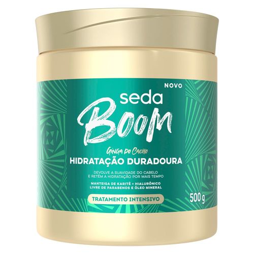 Máscara de Tratamento Seda Boom Hidratação Duradoura 500g