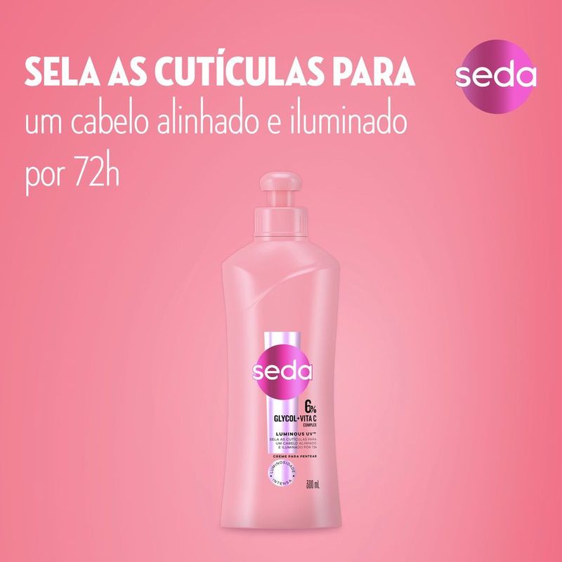 Creme-para-Pentear-Seda-Luminous-UV-300ml