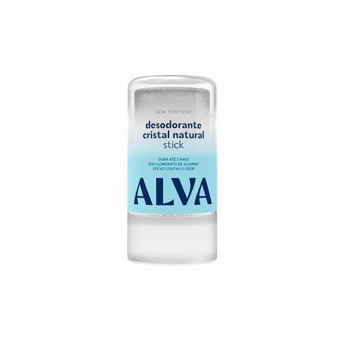 Desodorante Cristal Natural Alva 120g