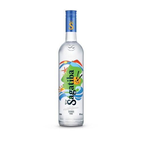 Cachaça Sagatiba Pura Garrafa 700ml