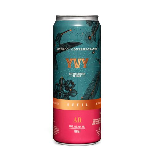 Gin Yvy Ar Lata Refil 710ml
