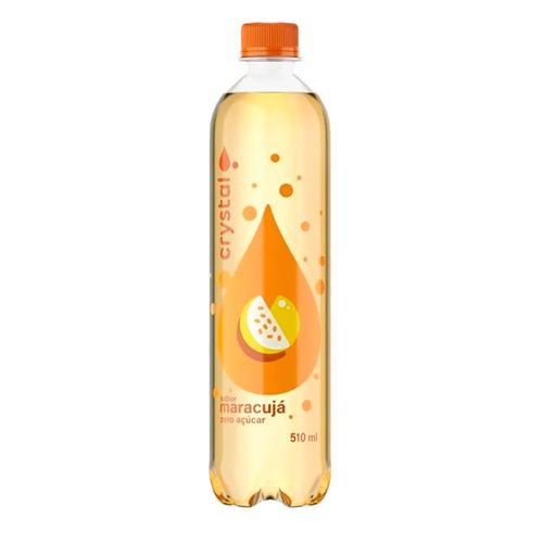 Água Mineral Saborizada Crystal Maracujá 510ml