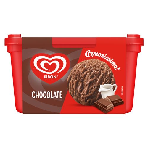 Sorvete Kibon Cremosíssimo Chocolate 1,5L